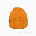 Winterhoed Custom Warm Acryl Beanie Cap